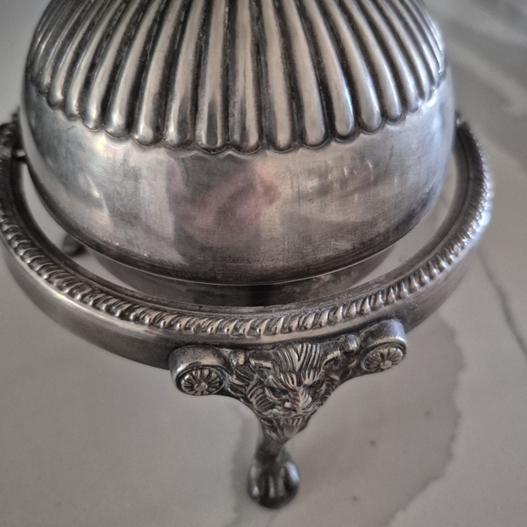 Other - Ornate Silver Bell with Intricate Design